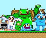 Plant Island Monsters (Super Mario World-Style) - My Singing Monsters Customs