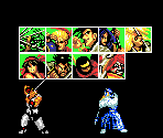 Menus - Samurai Shodown