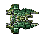 Green CMBTSHP - Master of Orion II: Battle at Antares