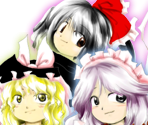 Menu and Other Screens - Touhou Youyoumu (Perfect Cherry Blossom)