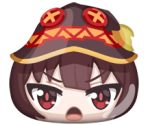 Wielder of Explosion Magic Megumin - Yo-kai Watch: Wibble Wobble