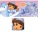 Wii Save Icon & Banner - Dora Saves The Snow Princess