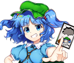 Nitori Kawashiro (Black) - Touhou LostWord