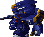 Gundam F91 Harrison Custom - SD Gundam G Generation World