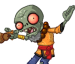 Drinking Monk Zombie - Plants vs. Zombies 2
