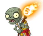 Torch Monk Zombie - Plants vs. Zombies 2