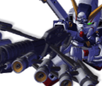 Crossbone Gundam X1 Kai Kai Skull Heart - SD Gundam G Generation World