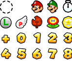 Picture Font - Super Mario 3D Land