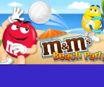 Wii Menu Banner & Icon - M&M's Beach Party
