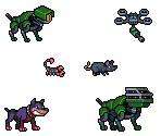 Animals & Robots - Double Dragon Gaiden: Rise of the Dragons