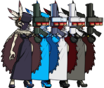 Black Dahlia Palettes - Skullgirls 2nd Encore