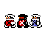 X-Naut Family (Super Mario World-Style) - Paper Mario Customs