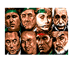 Character Portraits (Original) - Metal Gear 2: Solid Snake