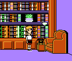 Library - Maniac Mansion (USA)
