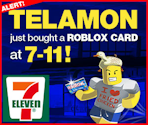 7-Eleven ROBLOX Card Ads - Roblox