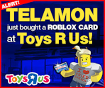 Toys "R" Us ROBLOX Card Ads - Roblox