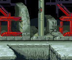 Stage 1 - Base Ruins - Super Contra (I-Appli)