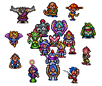 Protagonists (Overworld) - Breath of Fire 2