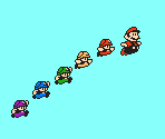 Builder Toads (Super Mario Bros. 3-Style) - Mario Customs