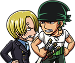 #2000 - Sanji & Zoro - Peerless Straw Hat Pirates - One Piece: Treasure Cruise