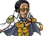 #2034 - Borsalino - Navy HQ Powerhouse - One Piece: Treasure Cruise