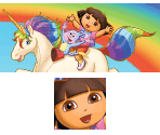 Wii Save Icon & Banner - Dora's Big Birthday Adventure