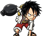 #2074 - Straw Hat Luffy - Gum-Gum Power's Potential - One Piece: Treasure Cruise