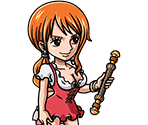 #2075 - Nami - Navigator Mapping the World - One Piece: Treasure Cruise