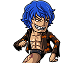#1766 - Blue Gilly, Longleg Tribe - Jiaokungdo Martial Artist - One Piece: Treasure Cruise