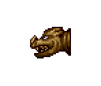 Dragon Statue - Popful Mail