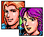 Portraits and Font - Gemfire / Royal Blood