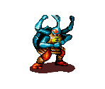 Sisyphus / Musha Beetle - Teenage Mutant Ninja Turtles: Tournament Fighters