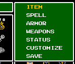 Menus - Final Fantasy Mystic Quest / Mystic Quest Legend