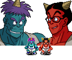 Gozu & Mezu - Dragon Ball Z: Harukanaru Goku Densetsu