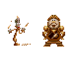 Cogsworth & Lumière - Beauty and the Beast: Belle's Quest