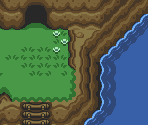 Cliff & Water Tiles - The Legend of Zelda: A Link to the Past