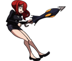 Parasoul Hitstun - Skullgirls 2nd Encore