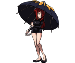 Parasoul Poses - Skullgirls 2nd Encore