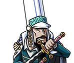 #0775 - Strawberry - Marine Vice Admiral - One Piece: Treasure Cruise