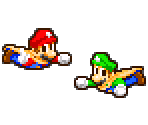 Cape Mario and Luigi (Mario & Luigi: Superstar Saga-Style) - Mario Customs
