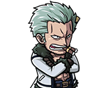 #0805 - Smoker - Navy HQ Captain - One Piece: Treasure Cruise
