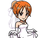 #0807 - Angel in White Nami - Wedding - One Piece: Treasure Cruise