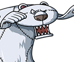 #0814 - Bear Skin Rug - One Piece: Treasure Cruise