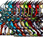 Robo-Fortune Palettes - Skullgirls 2nd Encore