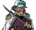 #0927 - Doberman - Navy Vice Admiral - One Piece: Treasure Cruise