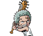 #0976 - Smoker - Isolated Lone Wolf - One Piece: Treasure Cruise