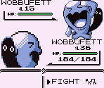 #202 Wobbuffet (R/G/B-Style) - Pokémon Generation 2 Customs