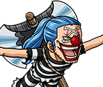#1302 - Prisoner: Buggy the Clown Prison Break Alliance - One Piece: Treasure Cruise