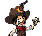 #2410 - Monkey D. Luffy - Loose Cannon on the Prairie - One Piece: Treasure Cruise