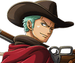 #2413 - Roronoa Zoro - Outlaw on the Prairie - One Piece: Treasure Cruise